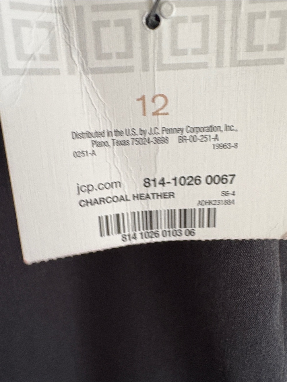 Liz Claiborne Heather Grey Women's Pencil Skirt Size 12 - Picture 2 of 3